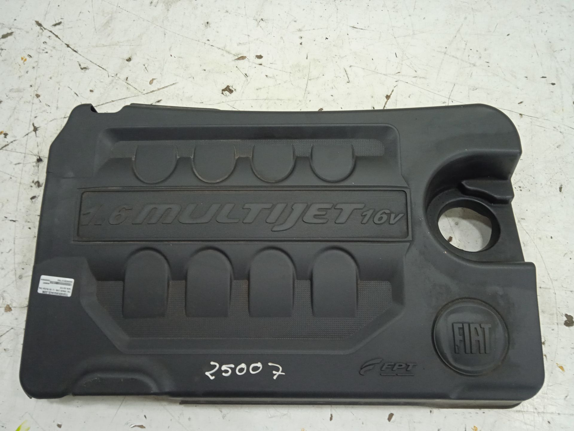 Tapa motor fiat ii bravo (198) 1.6 16v multijet easy (77kw)