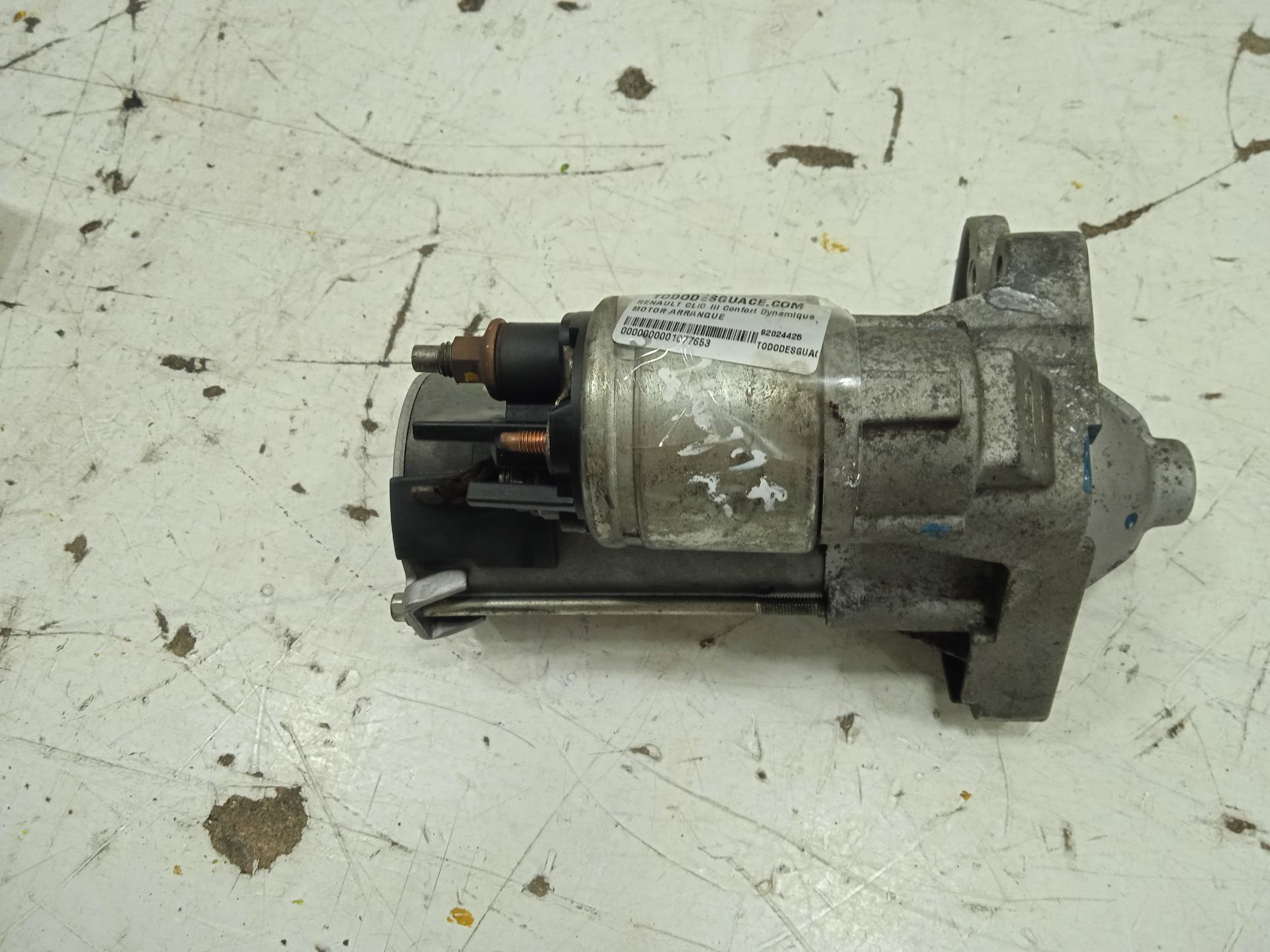Motor arranque renault clio iii confort dynamique