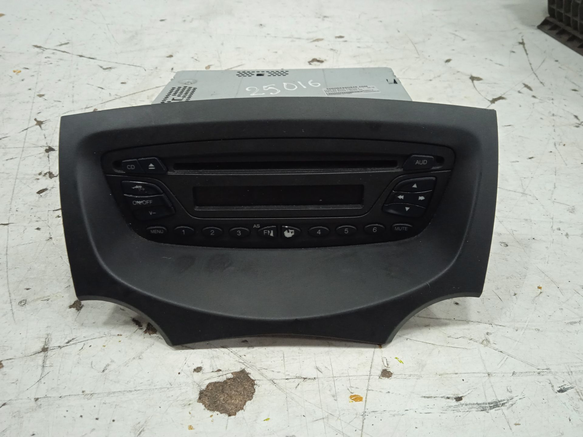 Sistema audio / radio cd ford ka (ccu) titanium+