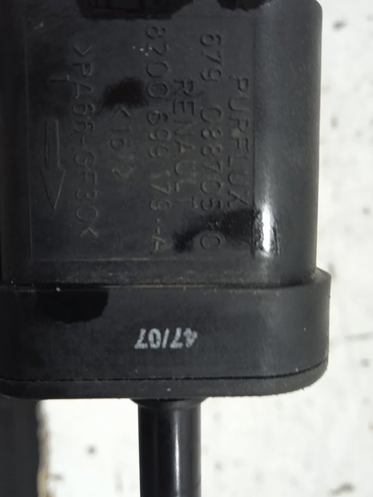 Sensor de presiÓn del combustible no identificado