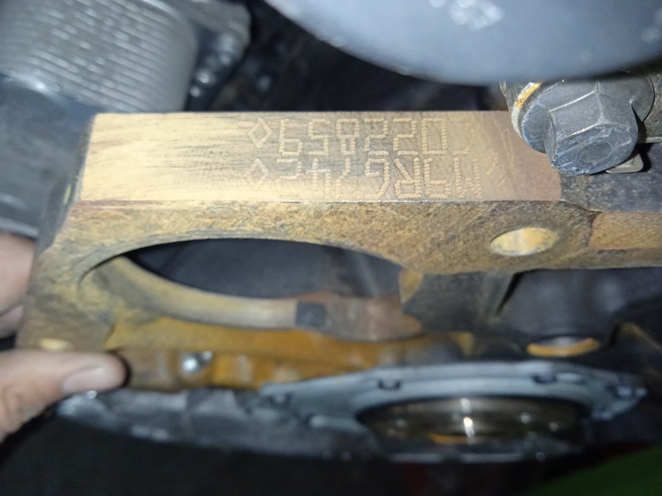 Motor completo renault  no identificado