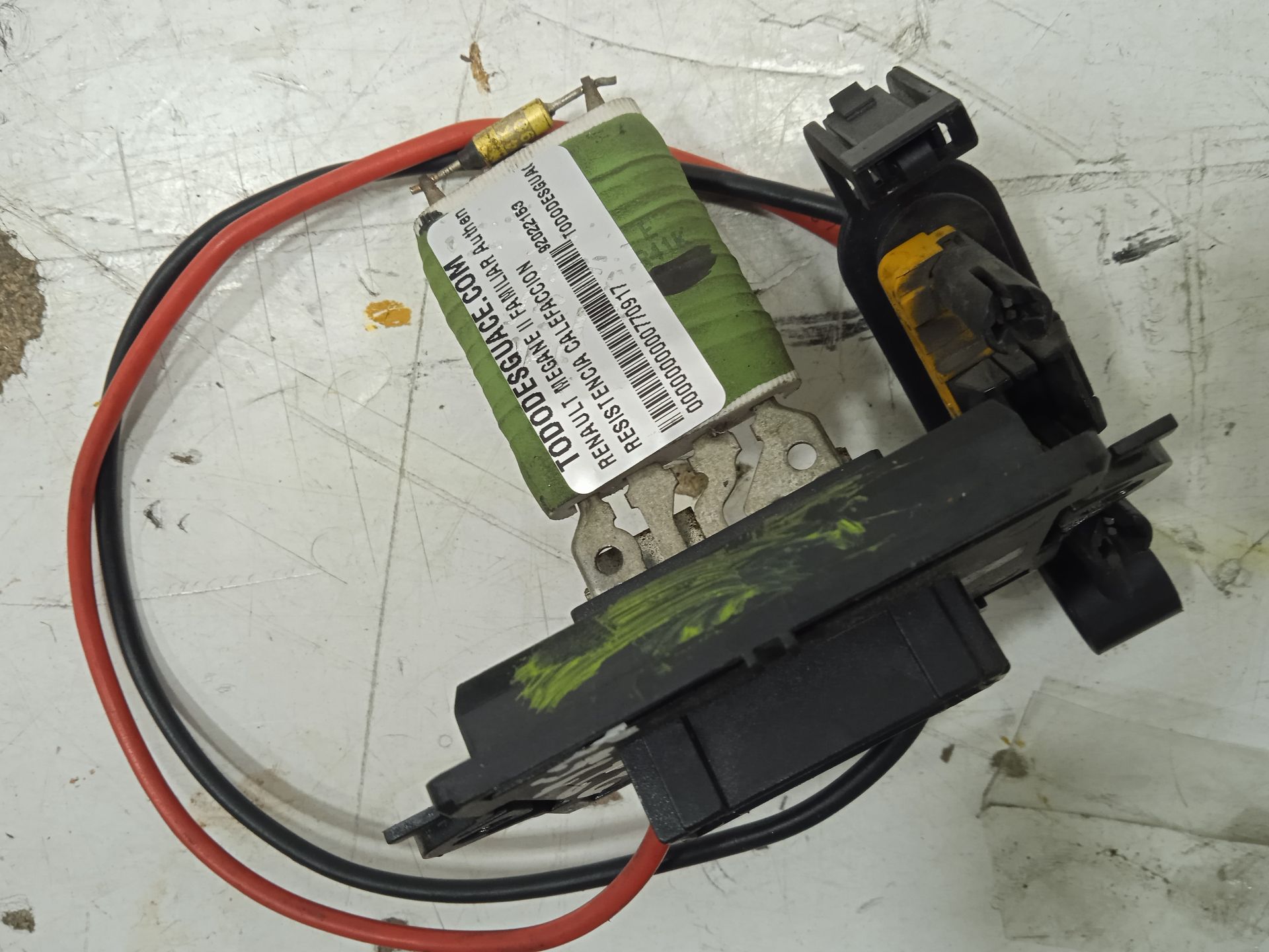 Resistencia calefaccion renault megane ii grandtour authentique