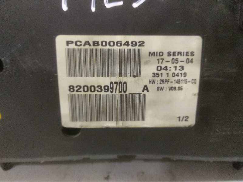  cuadro instrumentos   renault megane ii berlina 5p confort authentique 1.5 dci diesel