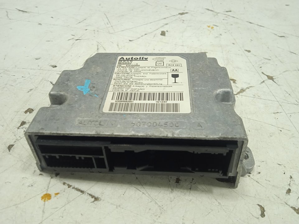 Centralita airbag renault  no identificado
