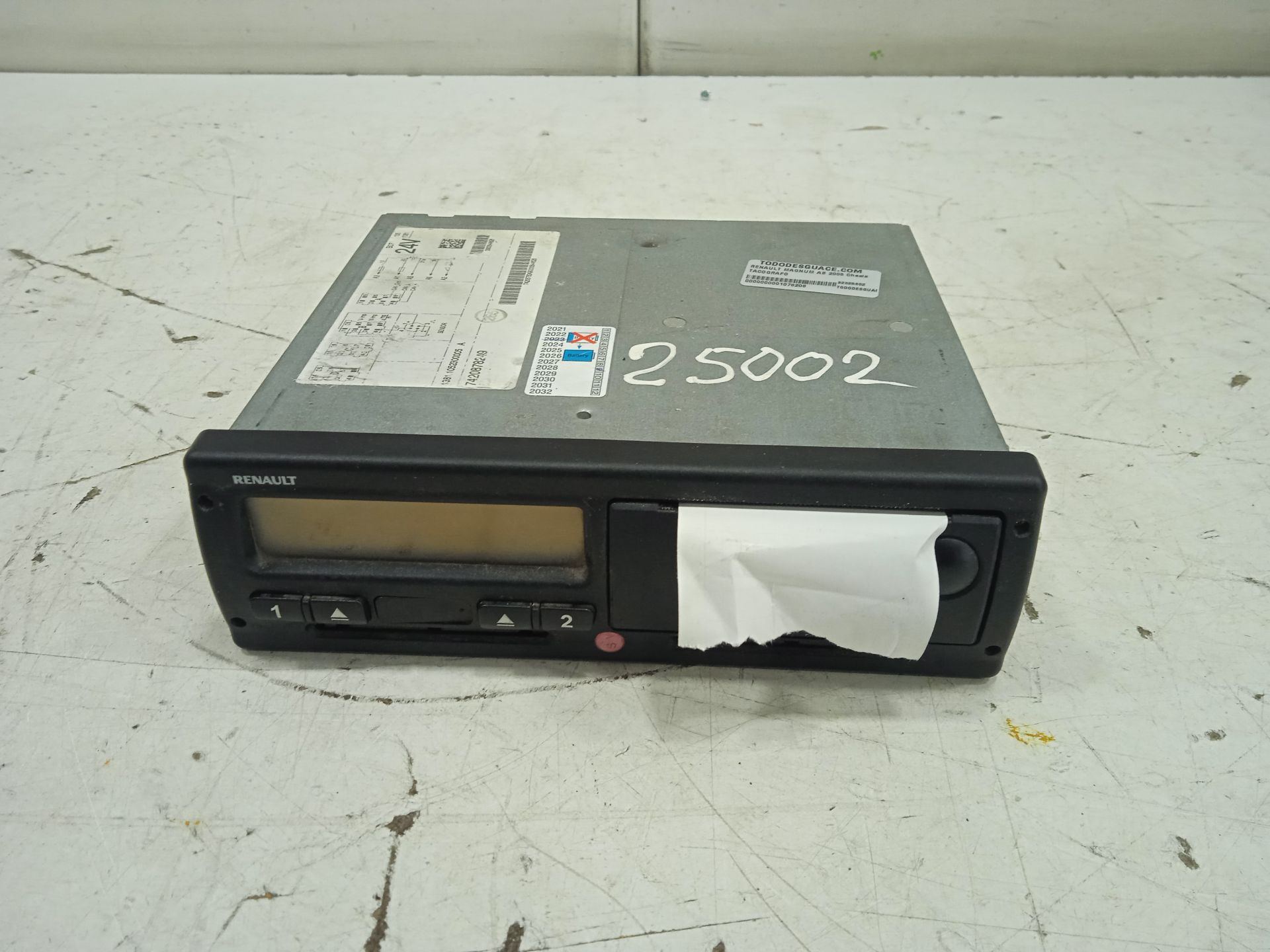 No identificado renault magnum chasis         4x2    4xx.18 g