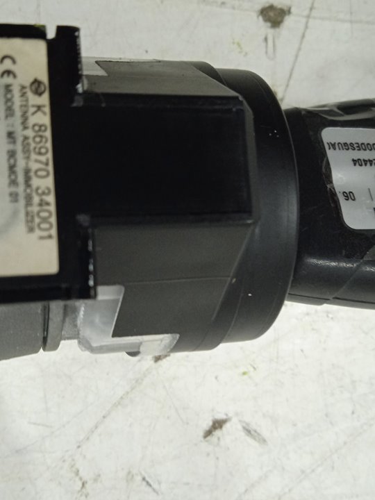 Antirrobo / llave contacto   no identificado
