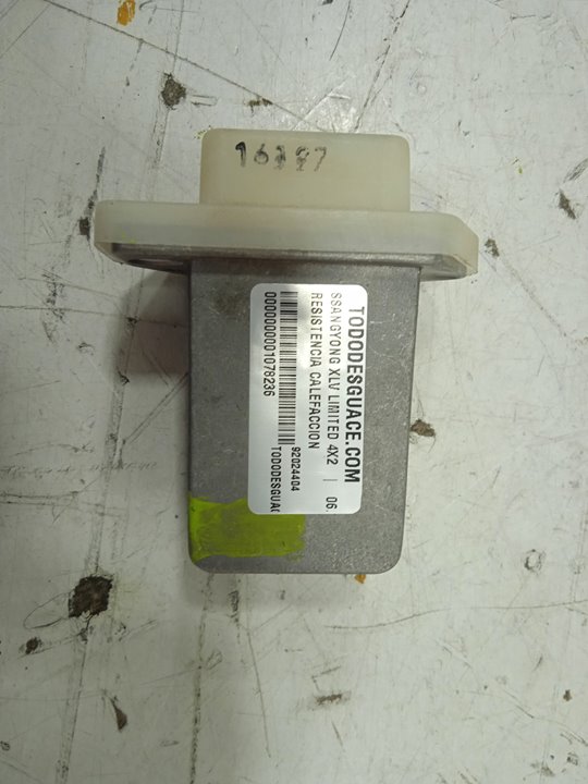 Resistencia calefaccion   no identificado