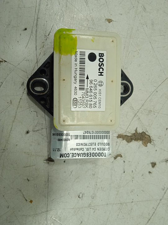 Modulo electronico citroen c4 berlina collection