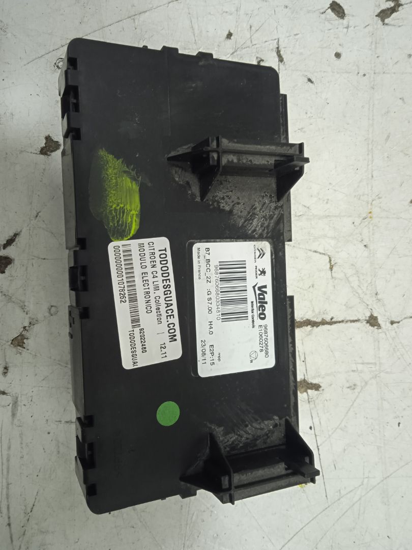 Modulo electronico citroen c4 berlina collection