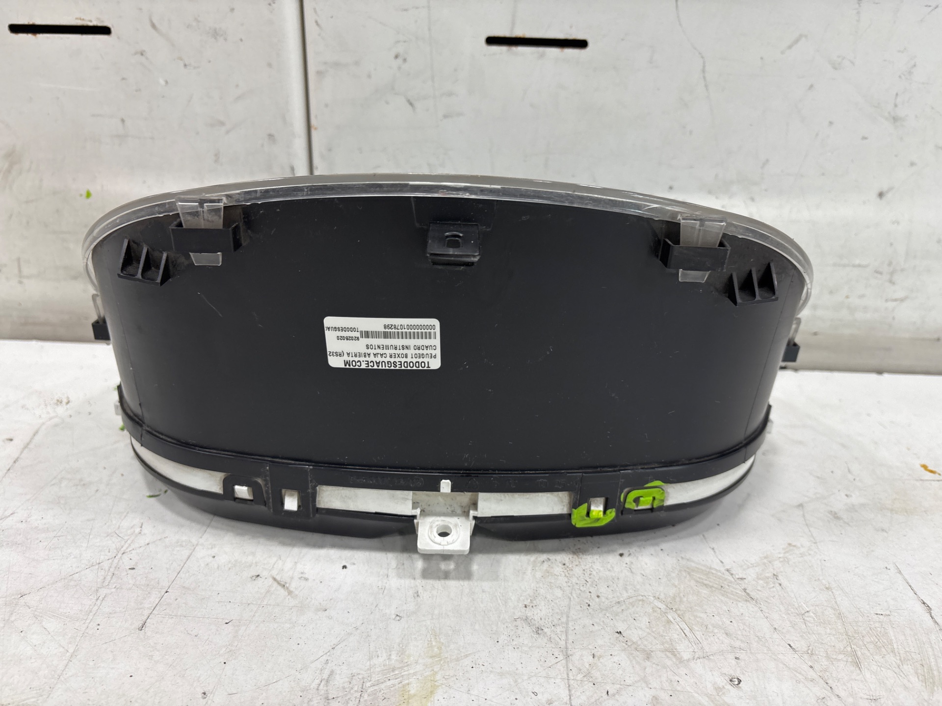 Cuadro instrumentos 330 m  td   (1400)
