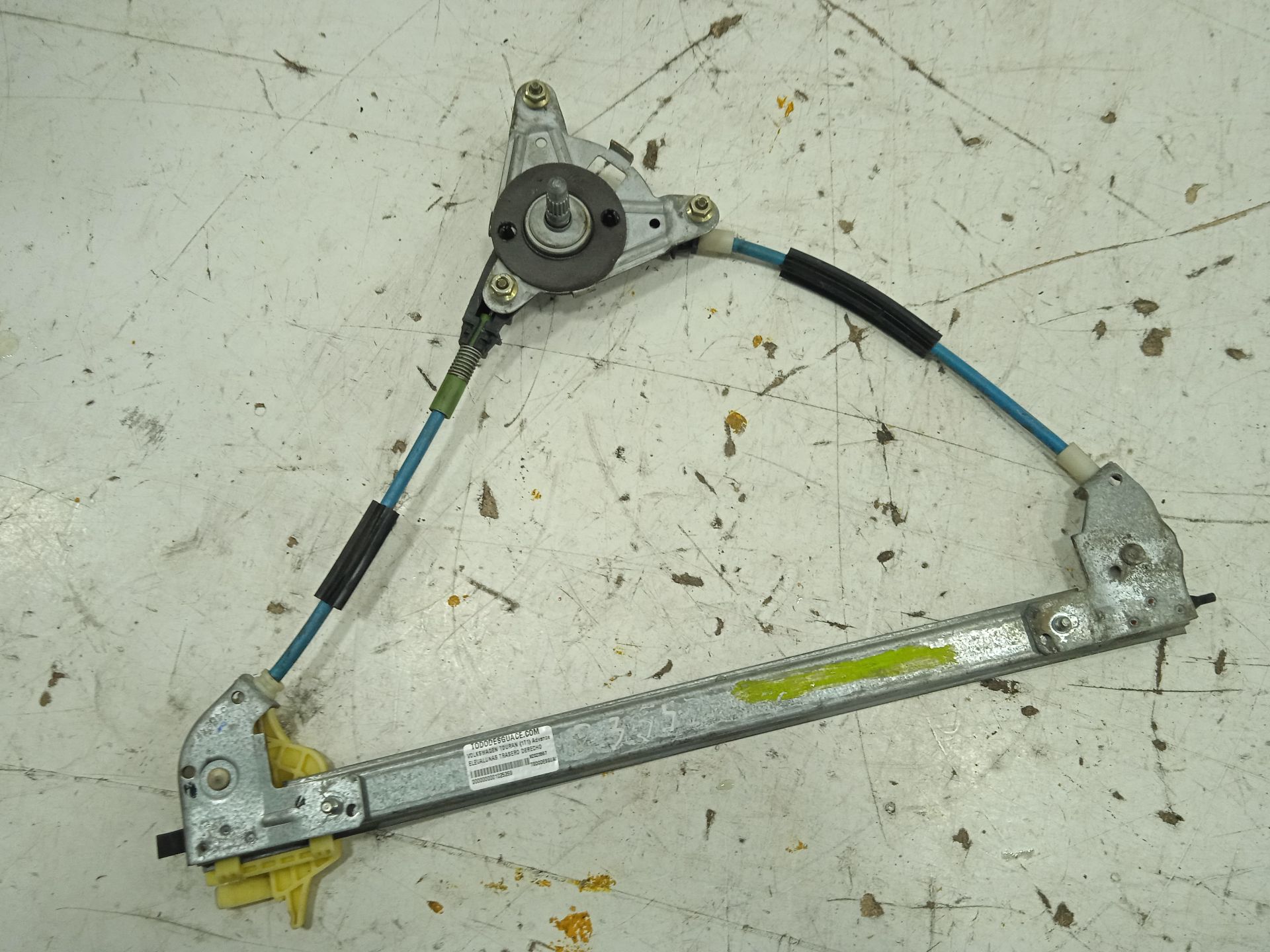 Elevalunas trasero derecho volkswagen touran (1t1) advance
