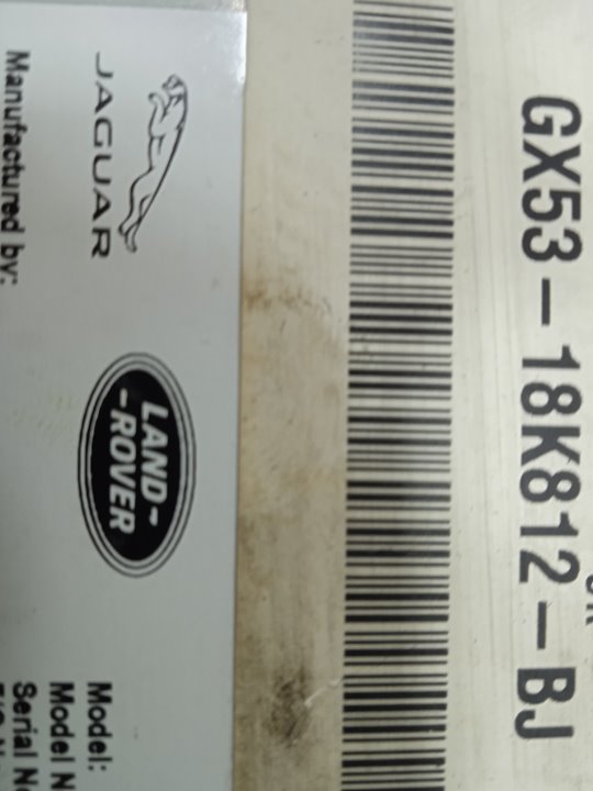 Sistema audio / radio cd land rover discovery sport se