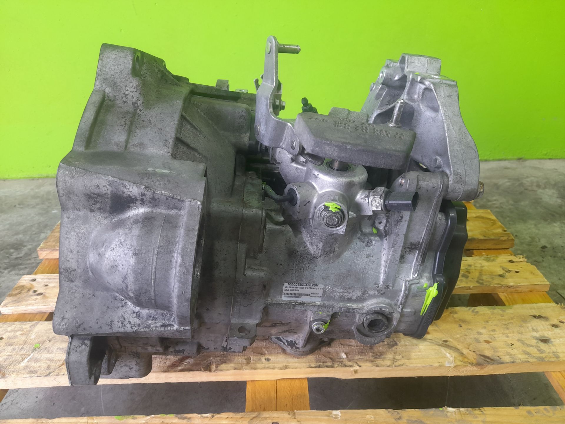 Caja cambios volkswagen golf v (1k1)(10.2003) highline 4motion