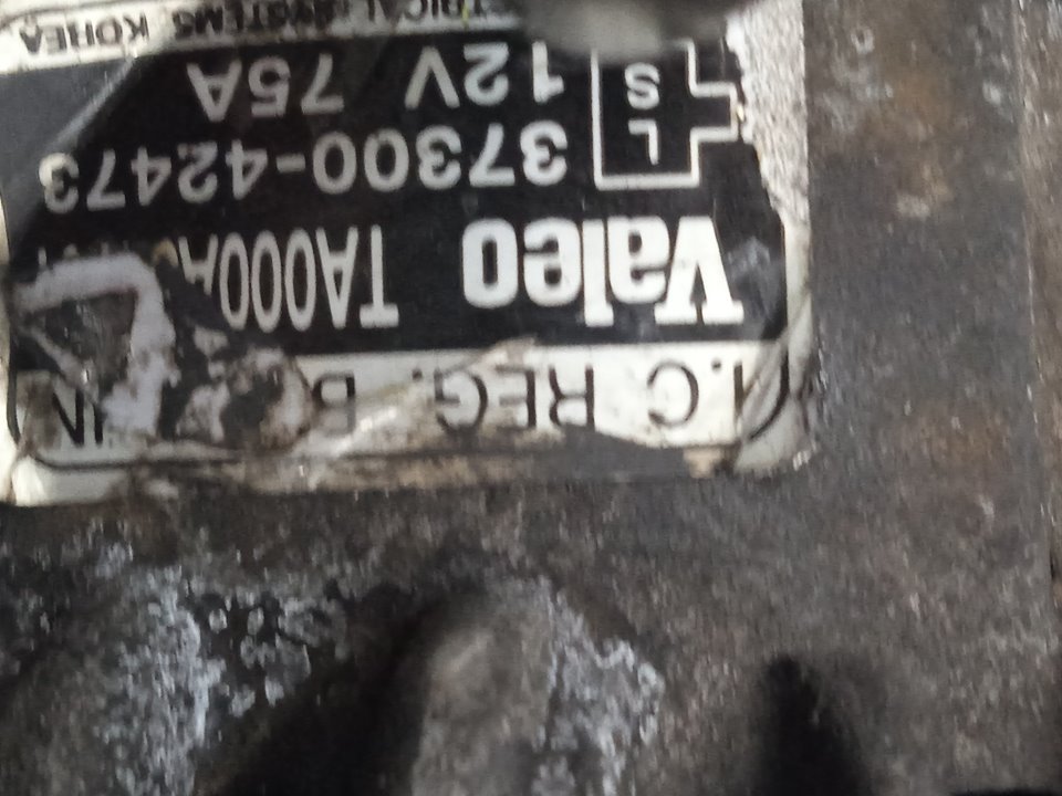 Alternador kia  no identificado