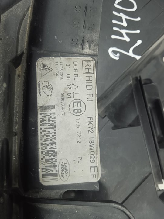 No identificado land rover discovery sport se