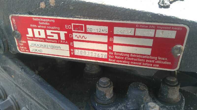  enganche remolque   volvo fh xxx fsa 6x2 low largo (lh1 o l2h1) 12.8 diesel