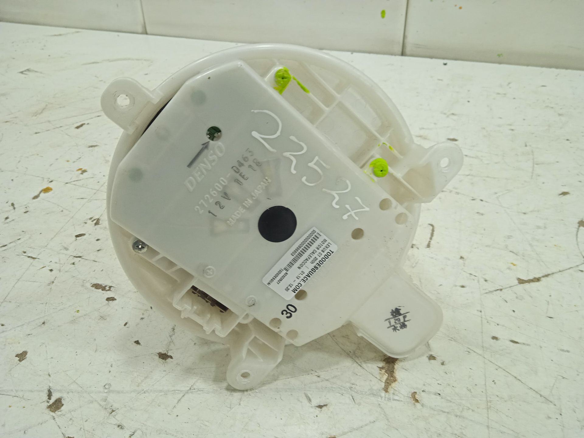 Motor calefaccion lexus ct (zwa10) 200h