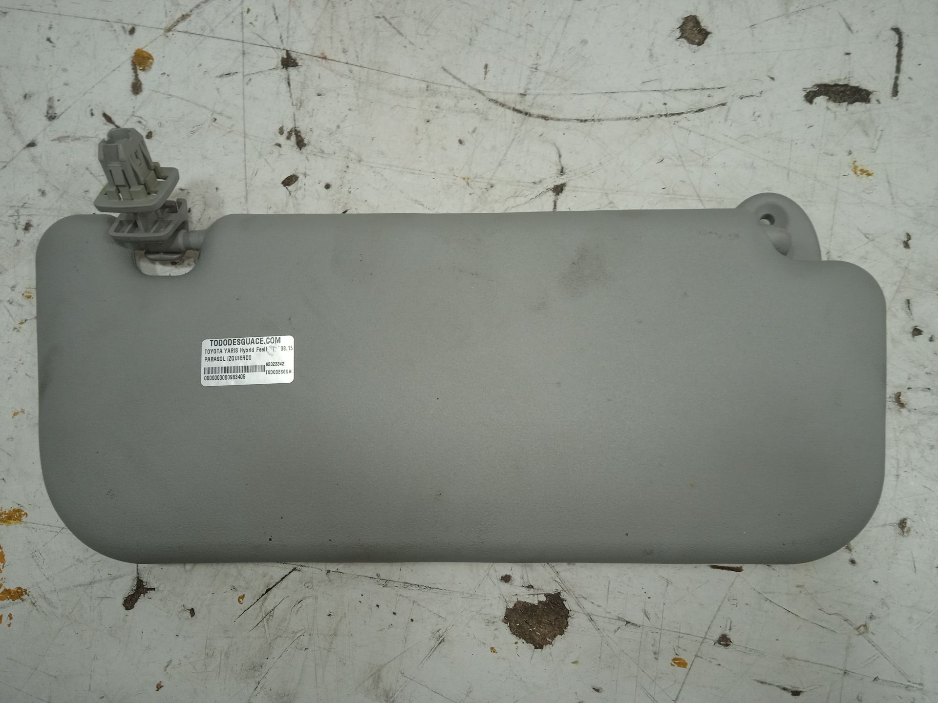 Parasol izquierdo toyota yaris (p13) hybrid feel!