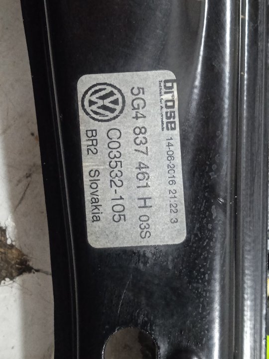 Elevalunas delantero izquierdo volkswagen golf vii (5g1be1) bluemotion