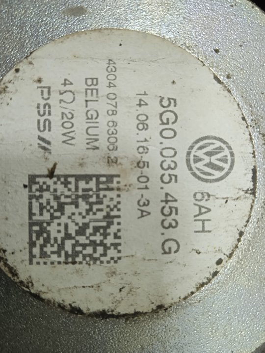 No identificado volkswagen golf vii (5g1be1) bluemotion