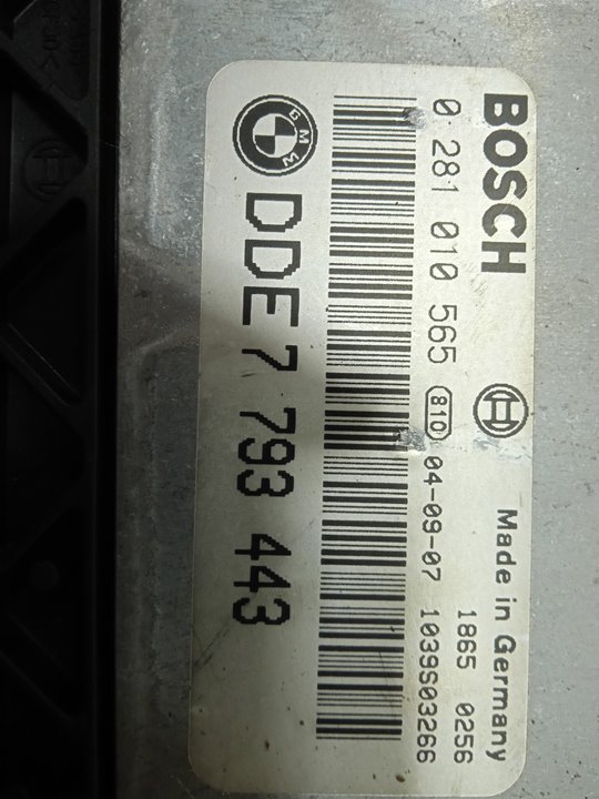 Centralita motor uce bmw serie 3 touring (e46) 320d edition advance