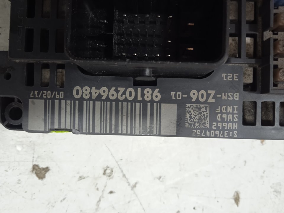 Caja reles / fusibles peugeot 508 allure