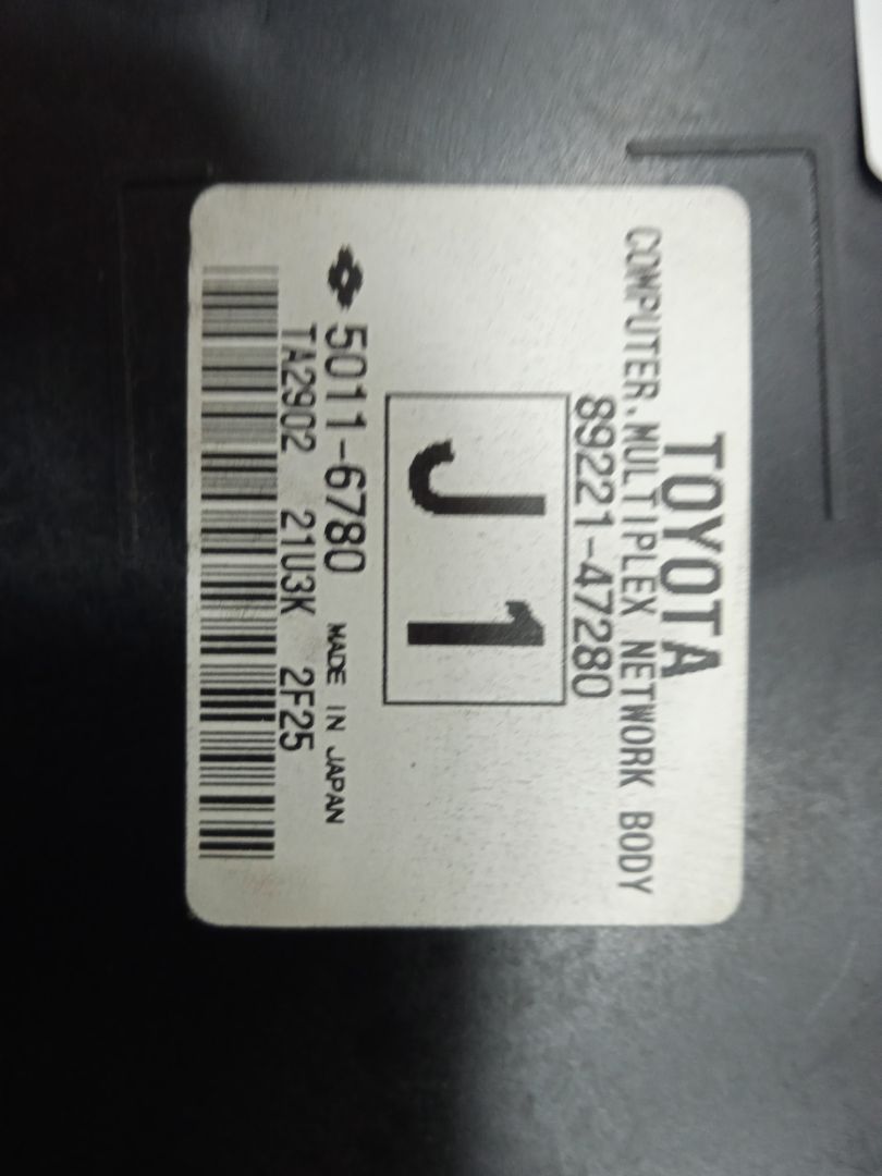 Modulo electronico toyota prius (zvw30) 