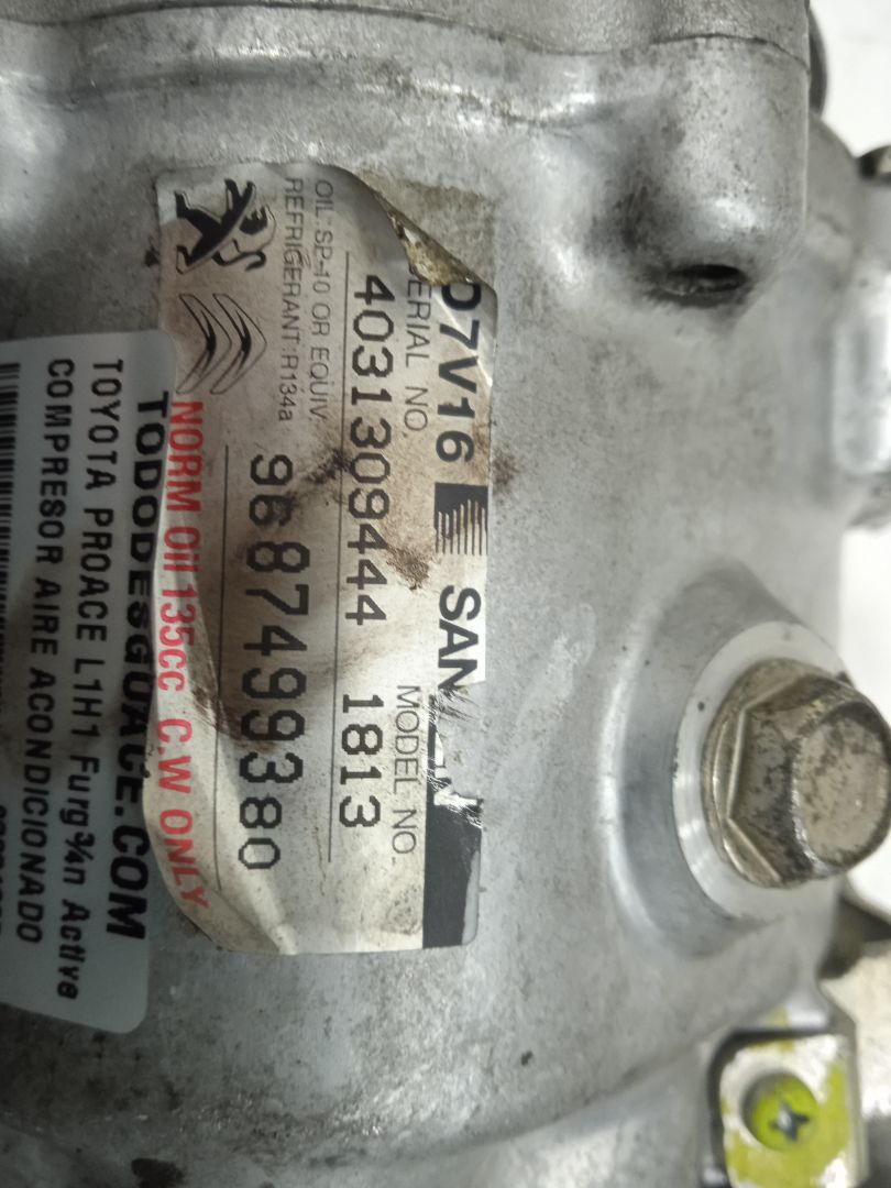 Compresor aire acondicionado l1h1 furgón active