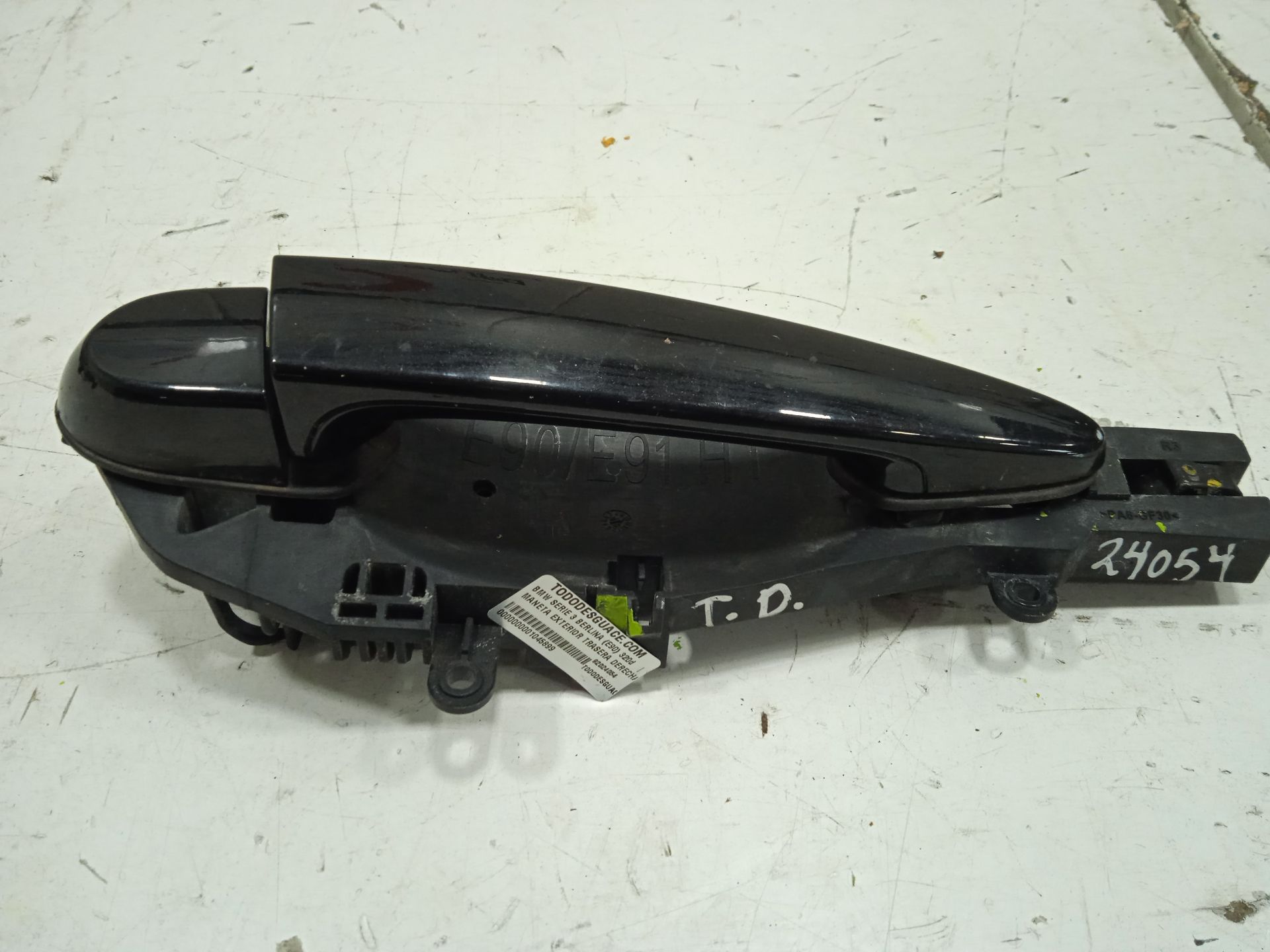 Maneta exterior trasera derecha bmw serie 3 berlina (e90) 320d