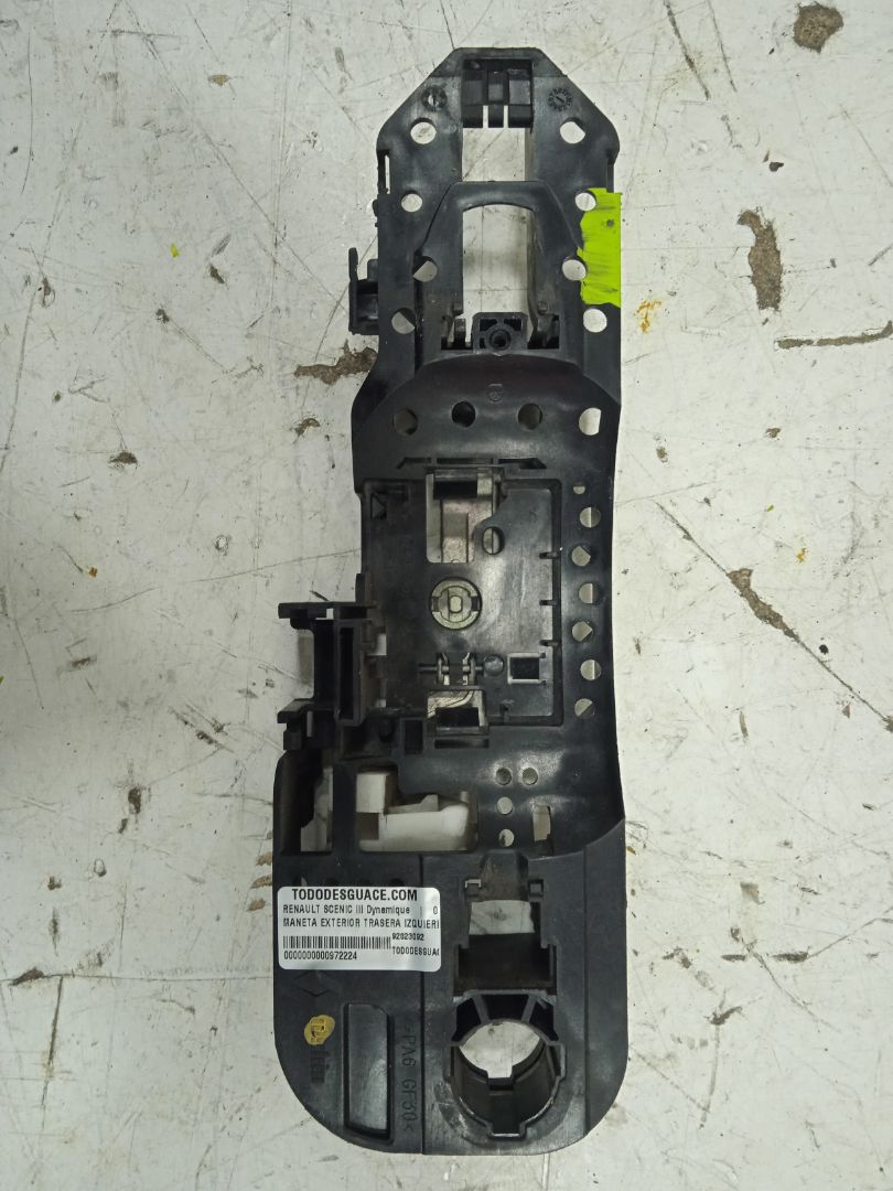 Maneta exterior trasera izquierda renault scenic iii (jz) dynamique