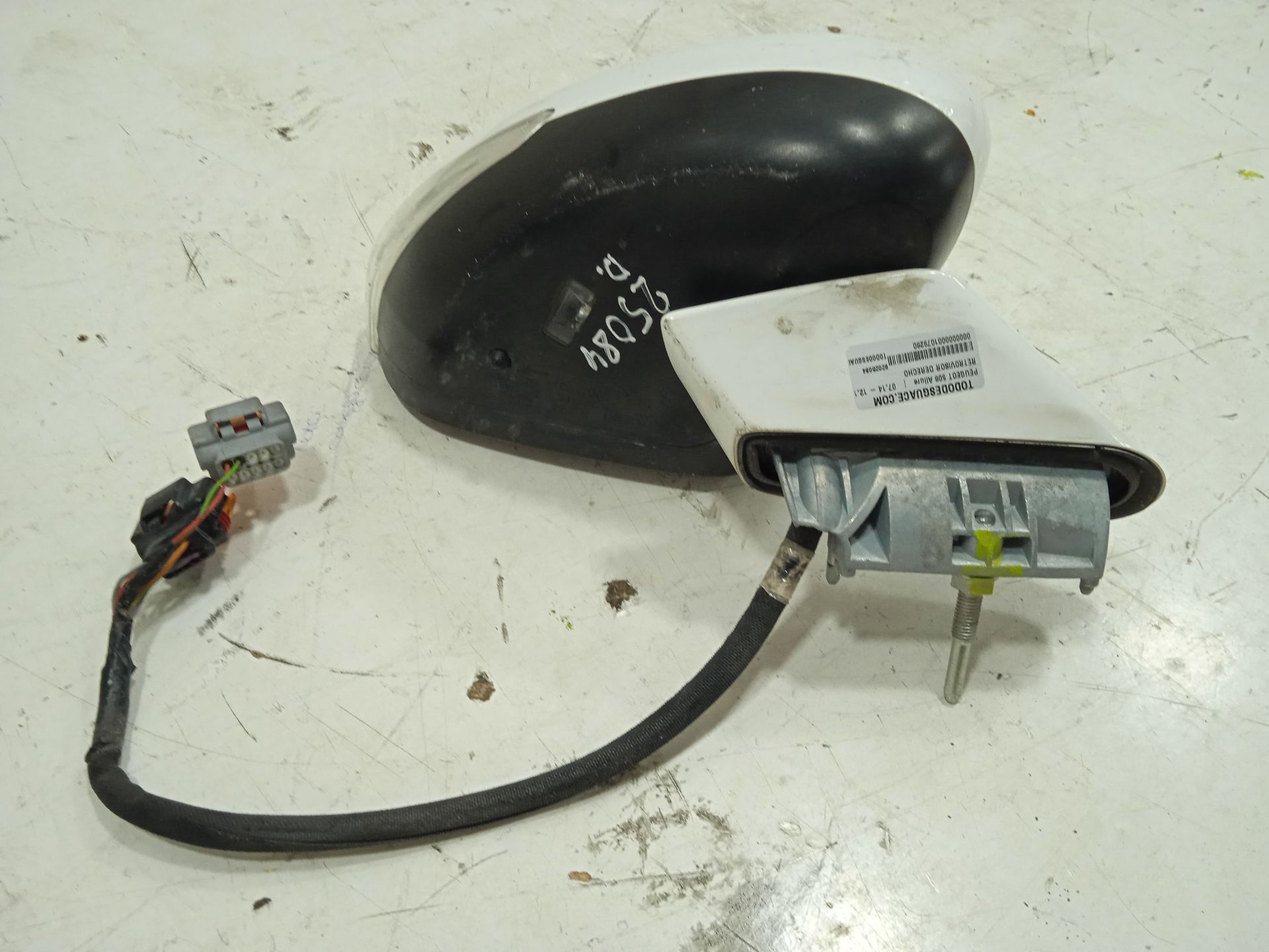 Retrovisor derecho peugeot 508 allure