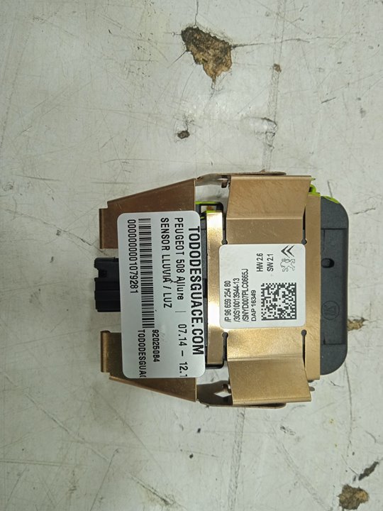 Sensor lluvia / luz peugeot 508 allure