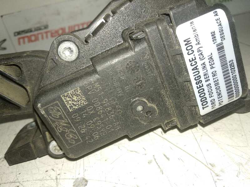  potenciometro pedal   ford focus berlina (cap) ambiente (d) 1.8 tdci turbodiesel cat