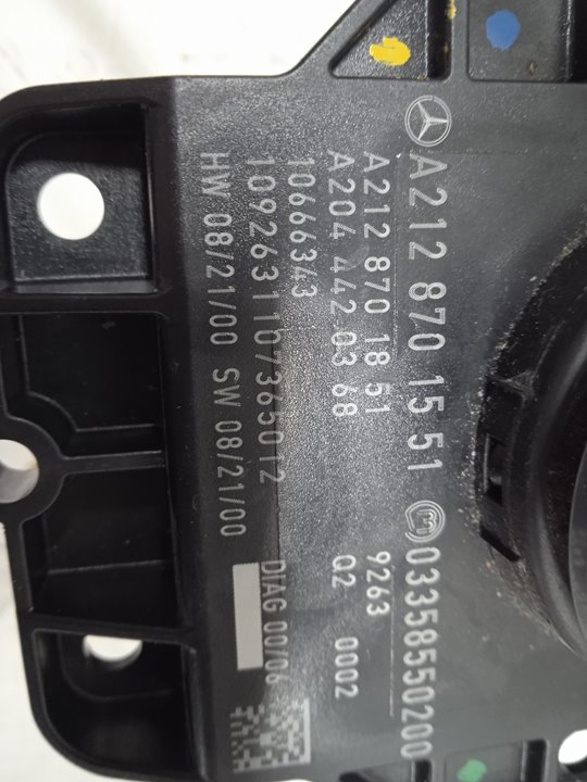 Mando multifuncion mercedes-benz clase e (bm 212) lim. 220 cdi blueefficiency (212.00