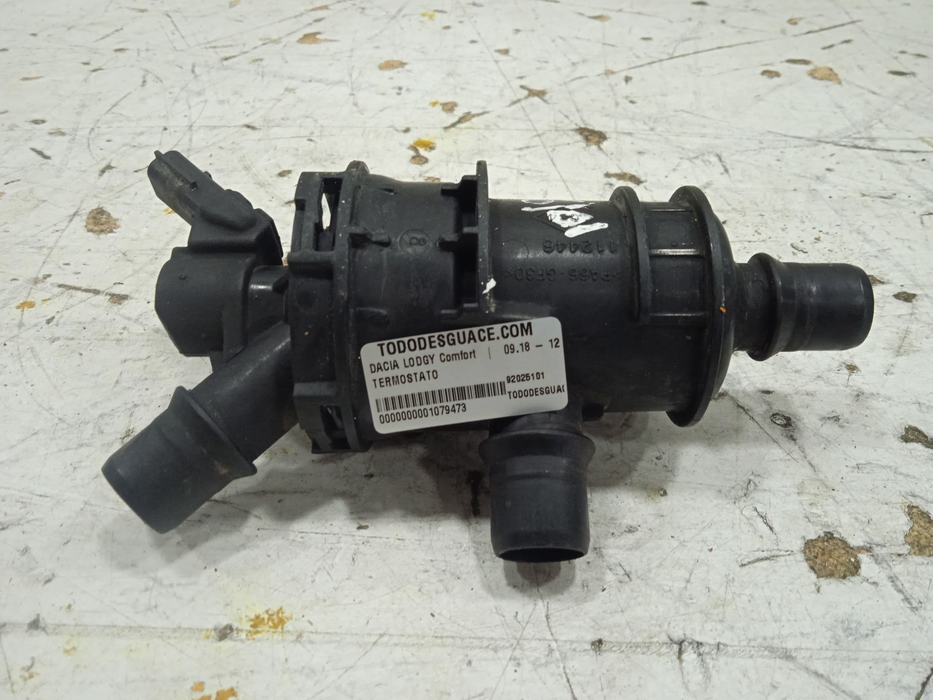 Termostato dacia lodgy comfort