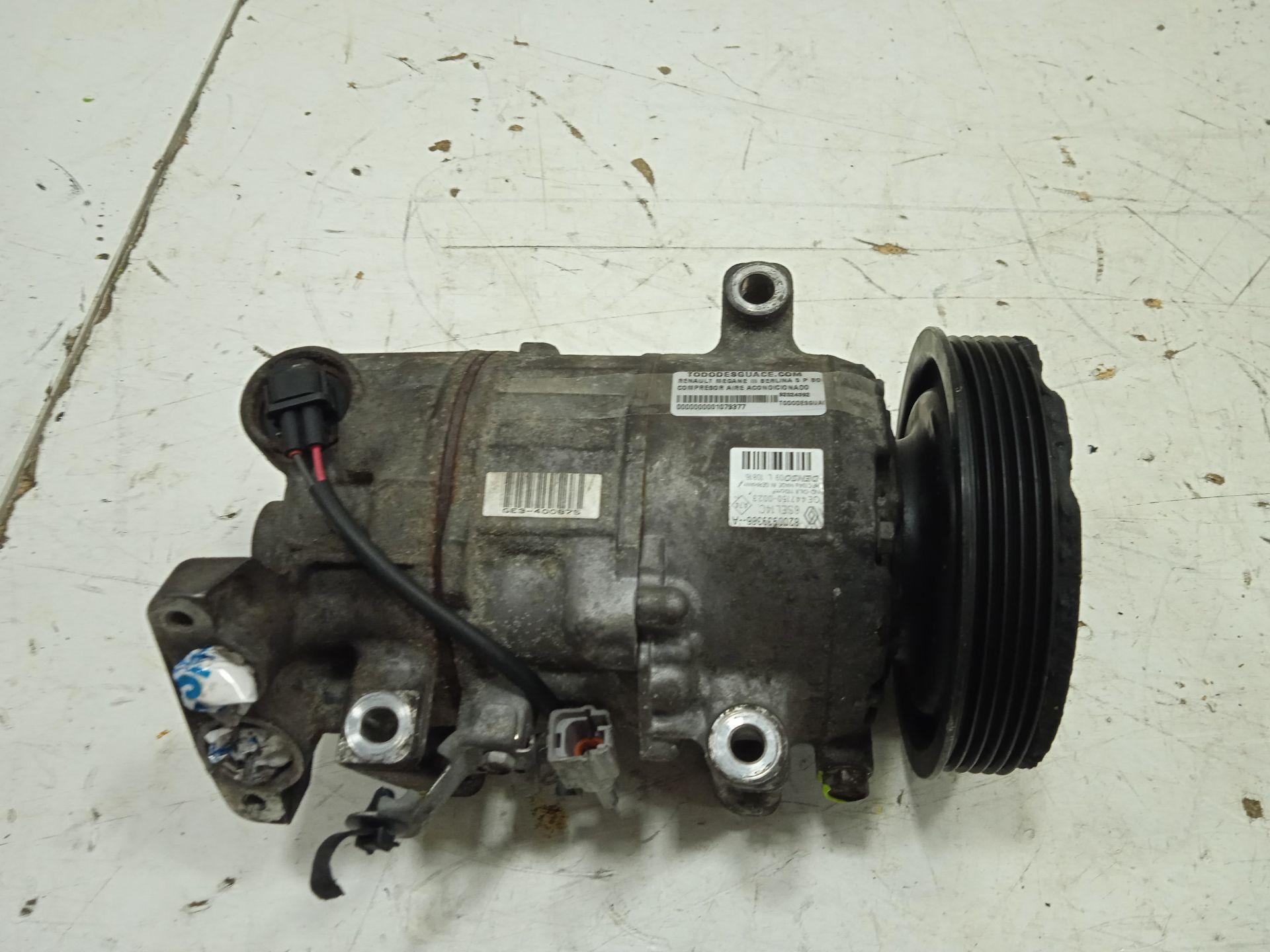 Compresor aire acondicionado renault megane iii berlina 5p bose edition