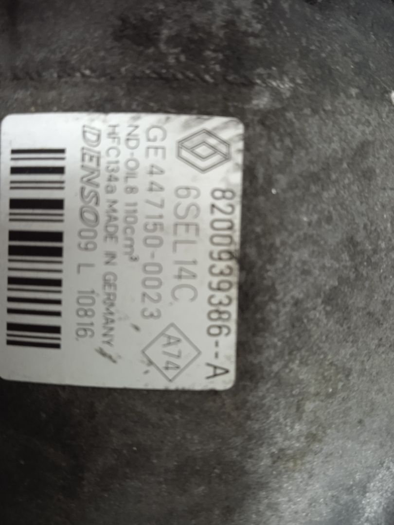 Compresor aire acondicionado renault megane iii berlina 5p bose edition