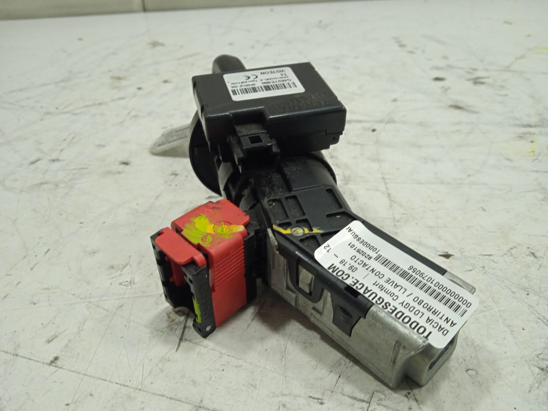 Antirrobo / llave contacto dacia lodgy comfort
