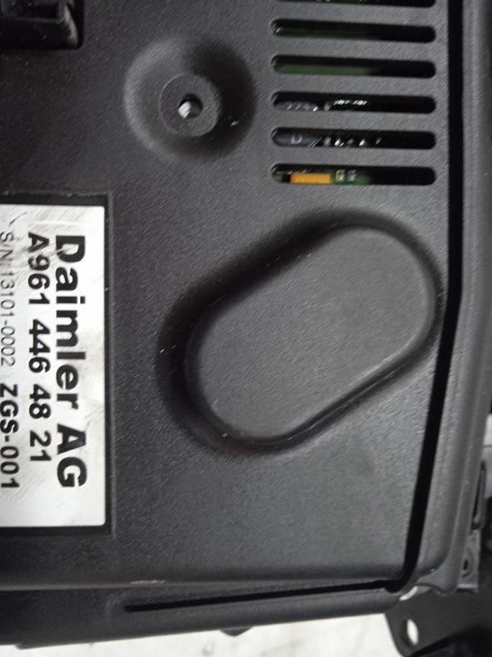 Cuadro instrumentos mercedes-benz actros 23 6-cil. 2-ejes bm 93024 (2003) 