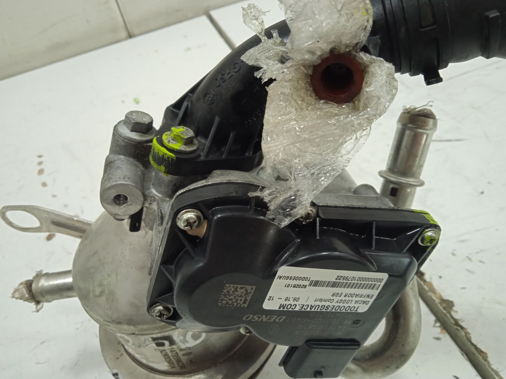 Enfriador egr dacia lodgy comfort