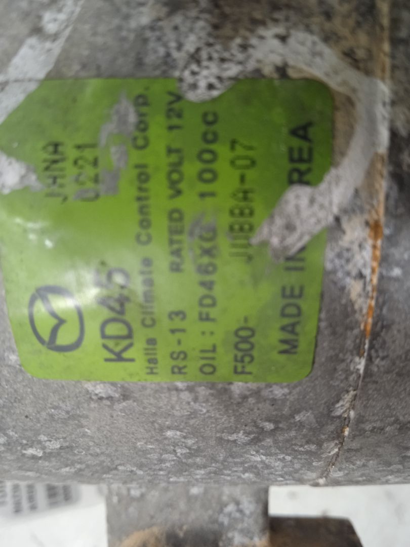 Compresor aire acondicionado   no identificado