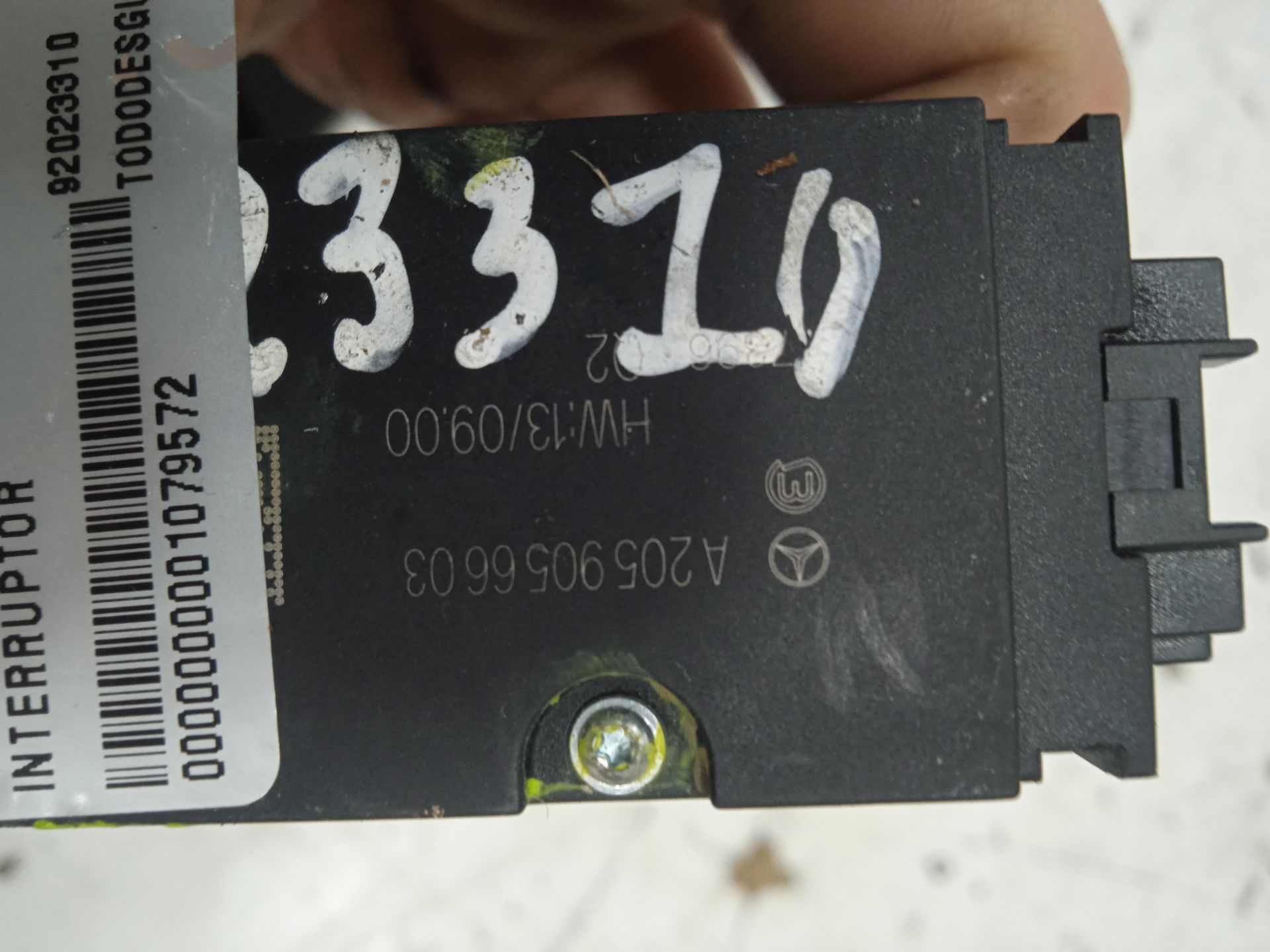 Interruptor mercedes-benz clase c (bm 205) berlina c 200 d 7gtronic plus (205.00
