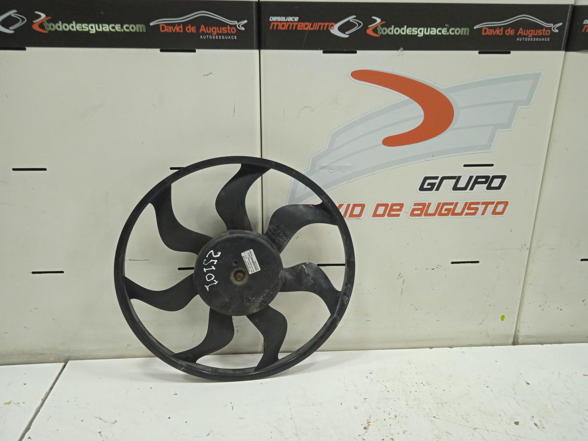 Electroventilador radiador aire acondicionado dacia lodgy comfort