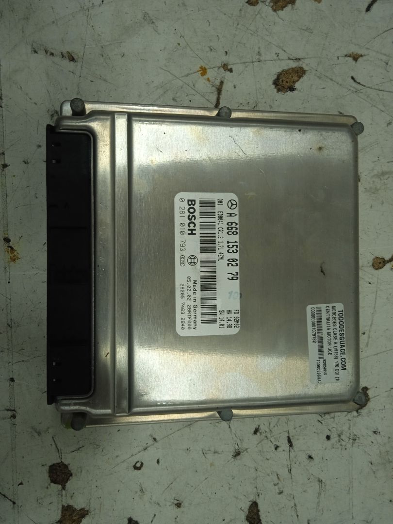 Centralita motor uce mercedes-benz clase a (bm 168) 170 cdi (168.009)