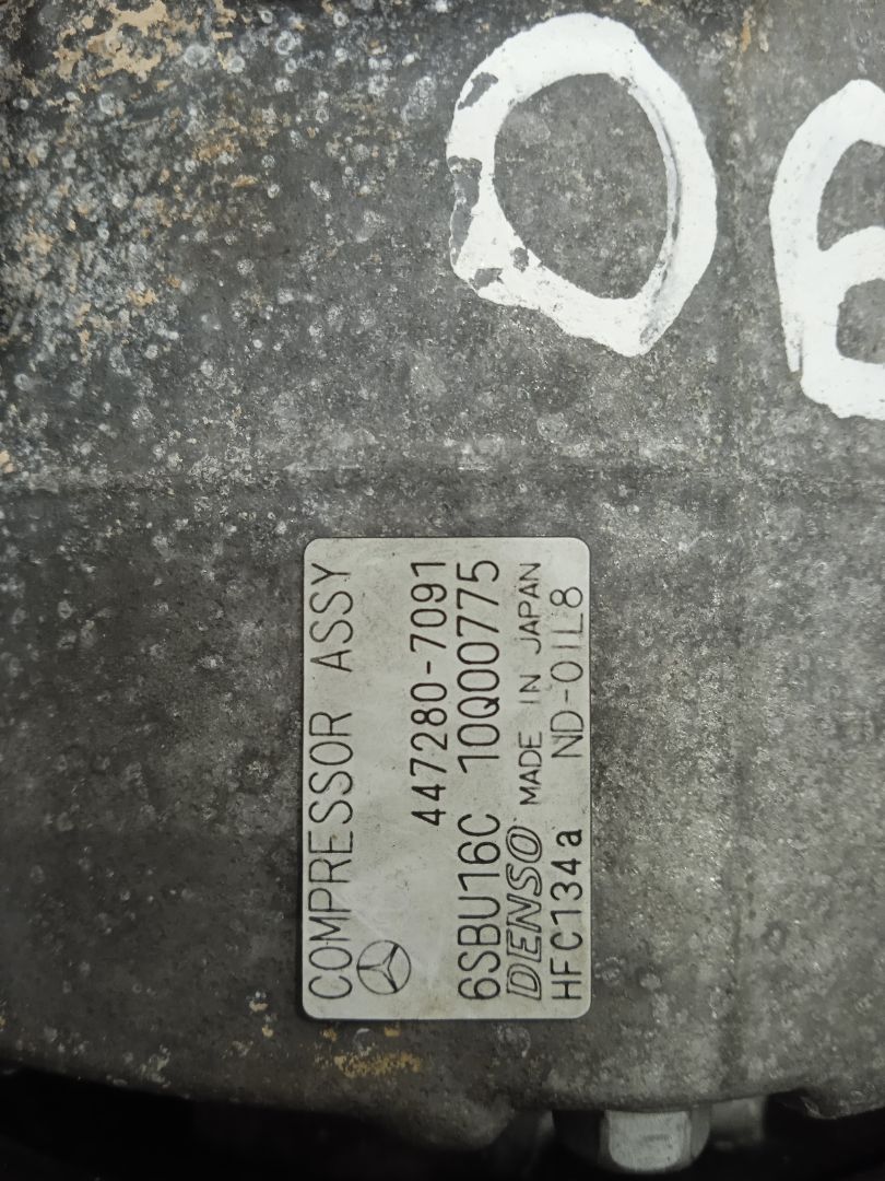 Compresor aire acondicionado   no identificado