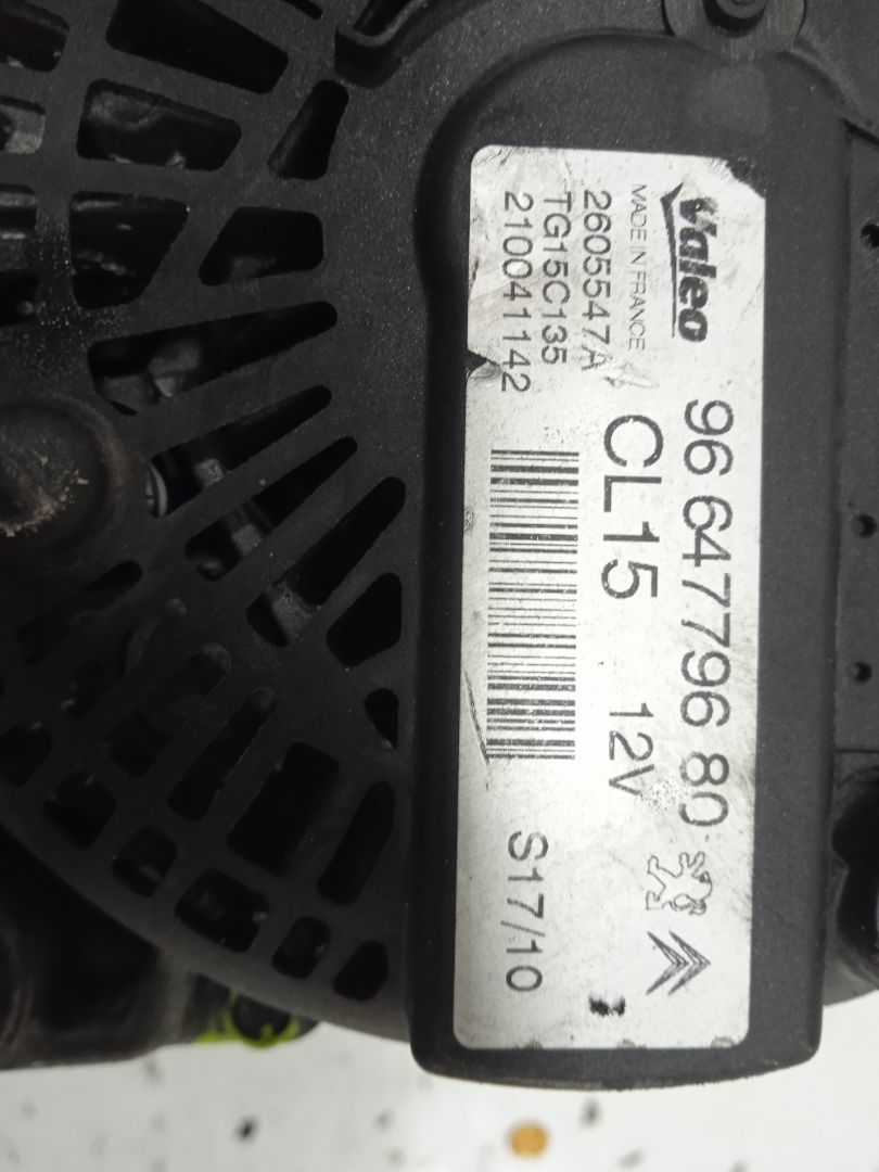 Alternador peugeot 5008 premium