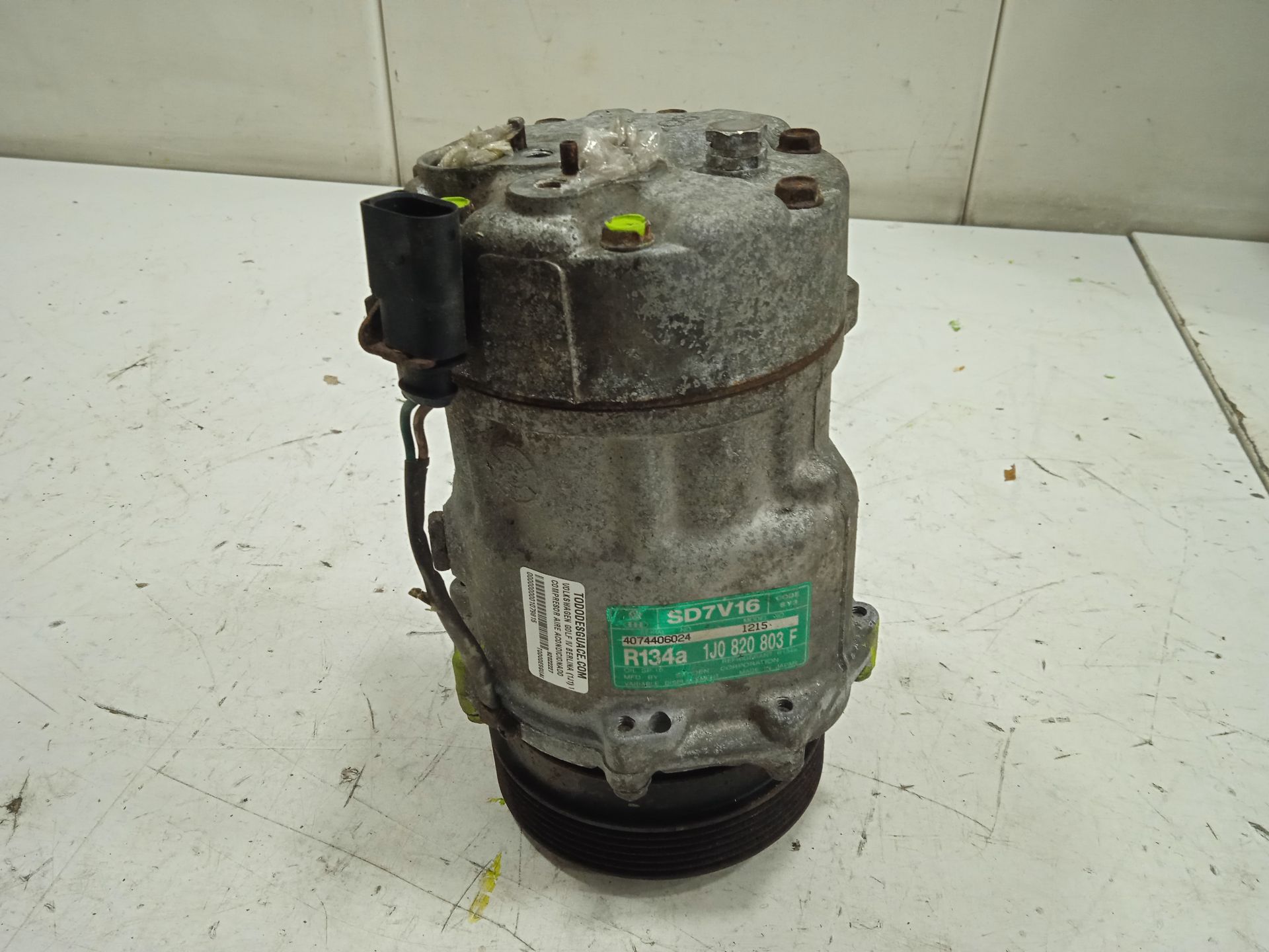 Compresor aire acondicionado volkswagen golf iv berlina (1j1)(10.1997) v6