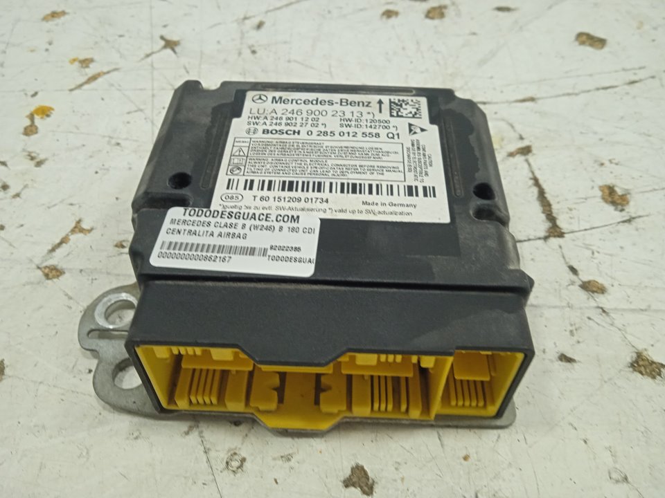 Centralita airbag mercedes-benz clase b (bm 246) b 180 cdi (246.212)