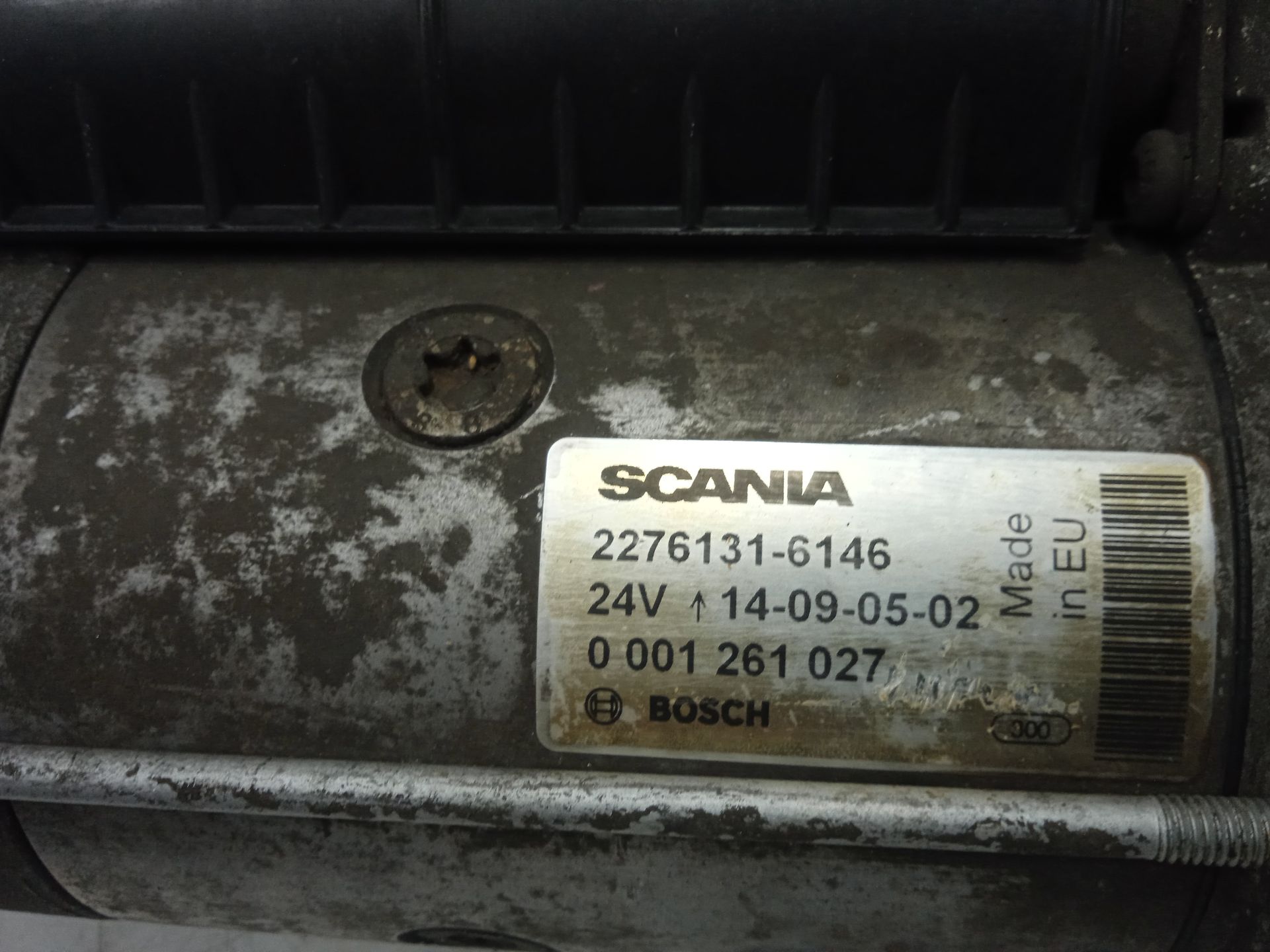 Motor arranque scania baureihe c-klasse pgr (2004) 