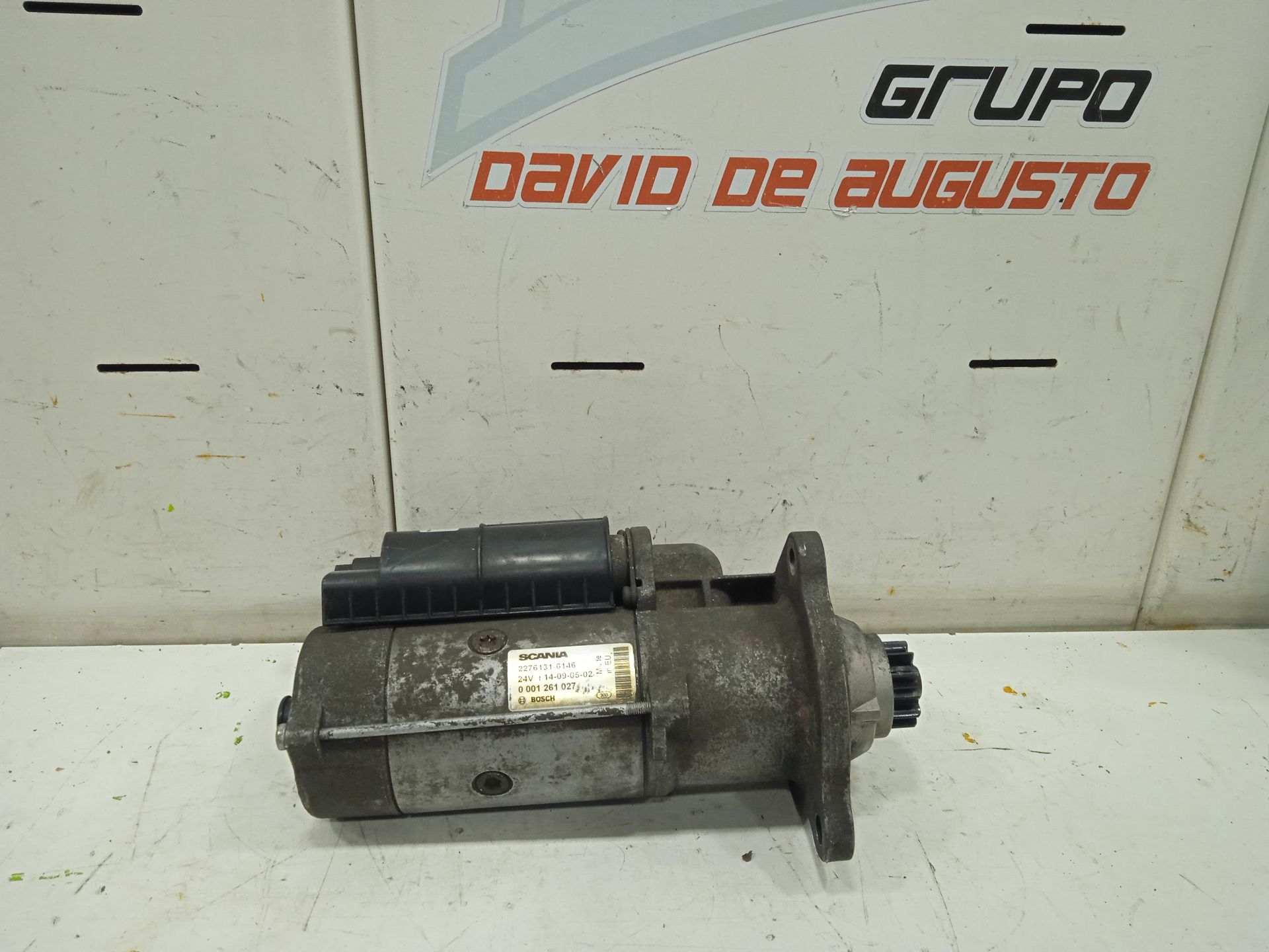 Motor arranque scania baureihe c-klasse pgr (2004) 